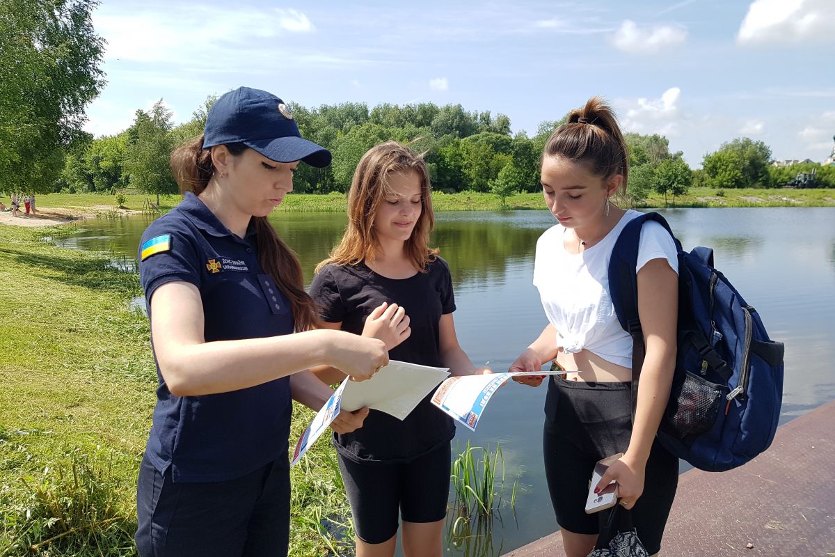Київська область: відпочиваєте біля водойм? - робіть це безпечно Київська область: відпочиваєте біля водойм? - робіть це безпечно