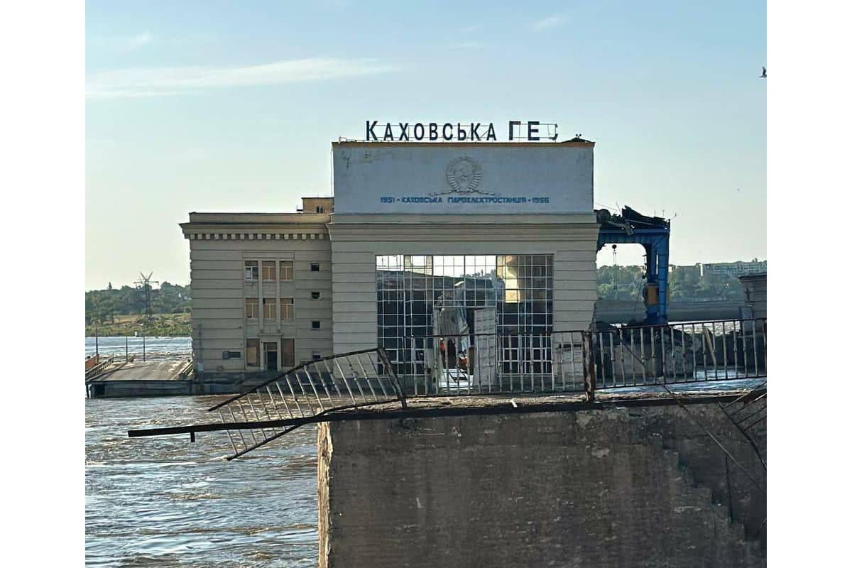 Рівень води в Каховському водосховищі впав нижче 10 метрів і продовжує знижуватись, — Укргідроенерго Рівень води в Каховському водосховищі впав нижче 10 метрів і продовжує знижуватись, — Укргідроенерго