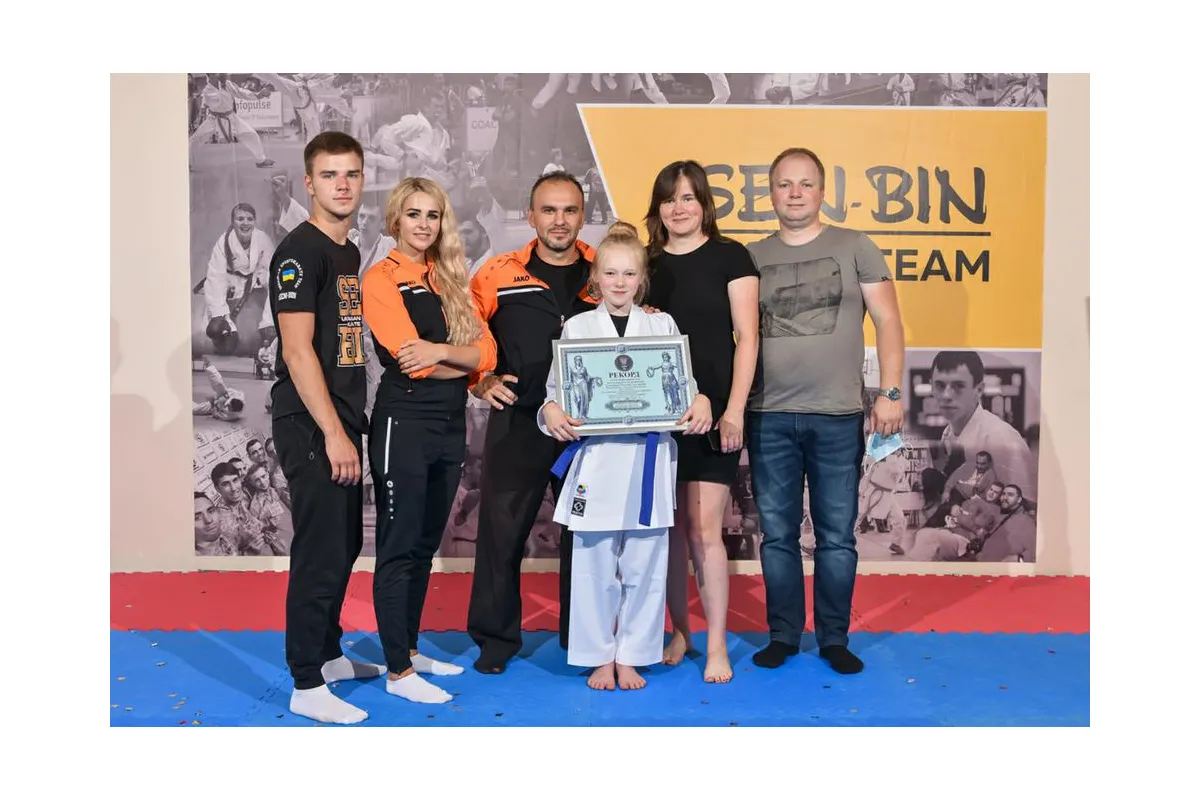 11-річна каратистка Дарина Остріщенко встановила український рекорд планки