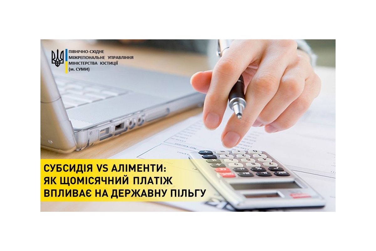 Субсидія vs аліменти: як щомісячний платіж впливає на державну пільгу