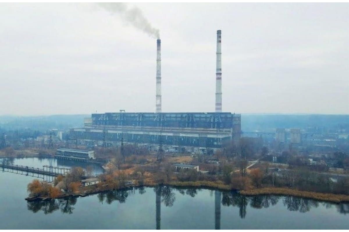 Ладижинська ТЕС зазнала повторного удару окупантів Ладижинська ТЕС зазнала повторного удару окупантів