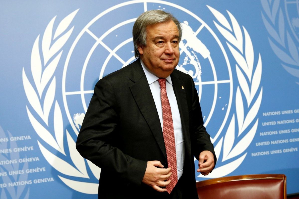 Антоніу Гутерріш позитивно відреагував на обіцянку Китаю та США співпрацювати у сфері боротьби зі зміною клімату Антоніу Гутерріш позитивно відреагував на обіцянку Китаю та США співпрацювати у сфері боротьби зі зміною клімату