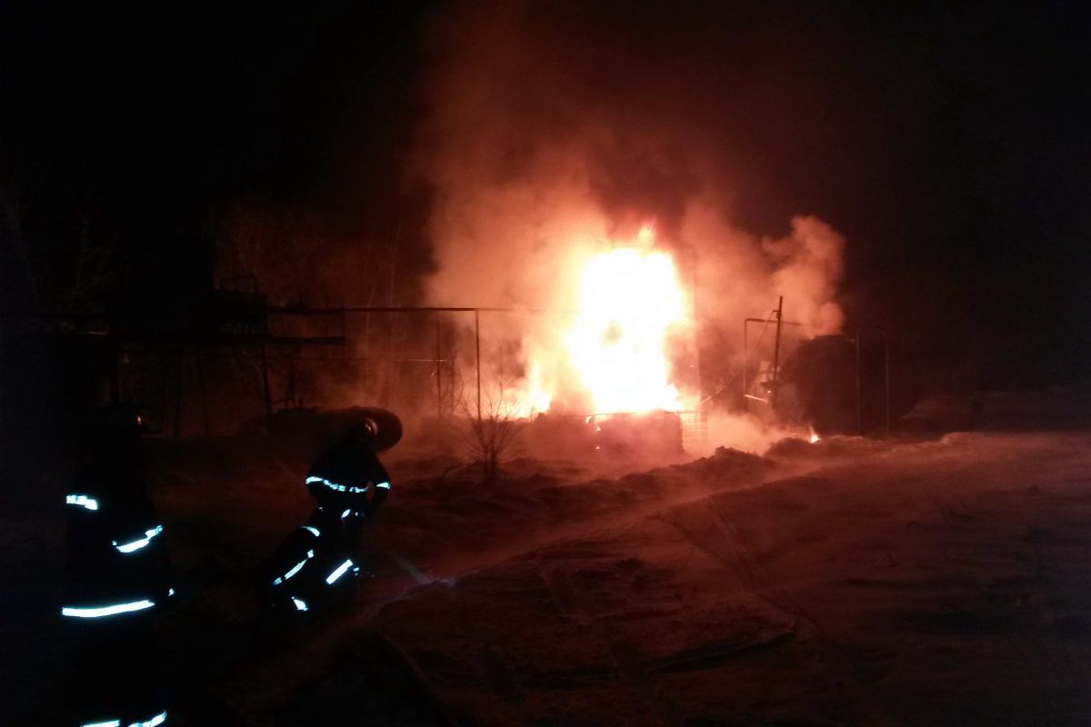 На Львівщині відбулось загоряння нафтопродуктів На Львівщині відбулось загоряння нафтопродуктів