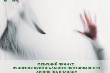 Фізичний примус. Вчинення кримінального протиправного діяння під впливом Фізичний примус. Вчинення кримінального протиправного діяння під впливом