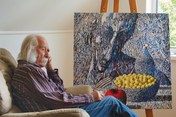 У Відні, 9 лютого, в будинку Aula der Wissenschaften, стартувала виставка "Голос моєї душі" відомого українського митця Івана Марчука.  У Відні, 9 лютого, в будинку Aula der Wissenschaften, стартувала виставка "Голос моєї душі" відомого українського митця Івана Марчука.