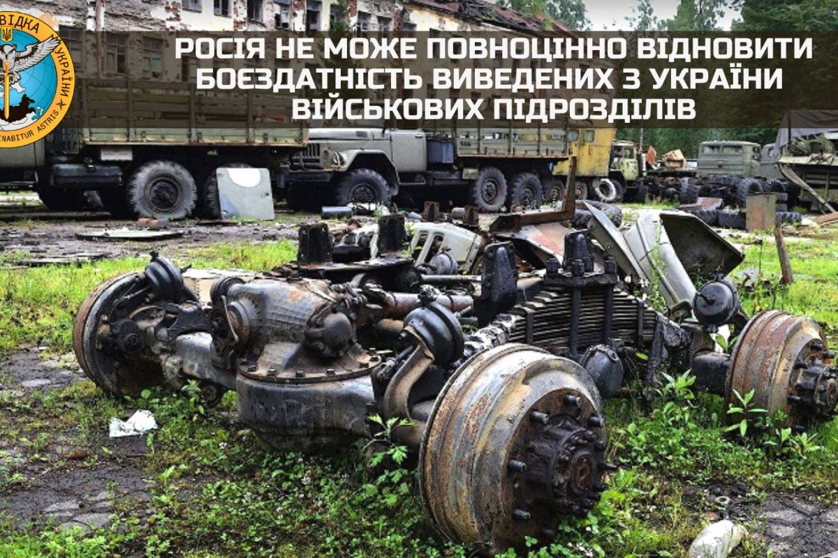 Російське вторгнення в Україну : росія не може повноцінно відновити боєздатність виведених з України військових підрозділів Російське вторгнення в Україну : росія не може повноцінно відновити боєздатність виведених з України військових підрозділів