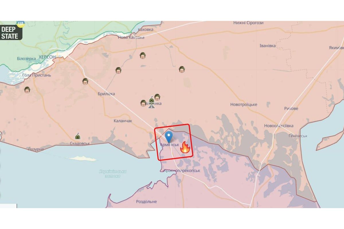 Окупанти готують техногенну катастрофу на хімічному заводі «Кримський титан» у Армянську, – ГУР Окупанти готують техногенну катастрофу на хімічному заводі «Кримський титан» у Армянську, – ГУР