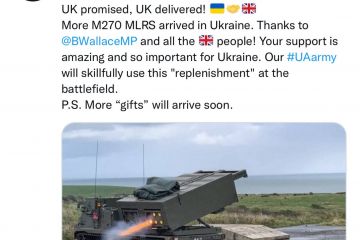 Юху, в Україну прибули нові системи M270 MLRS з Великобританії Юху, в Україну прибули нові системи M270 MLRS з Великобританії