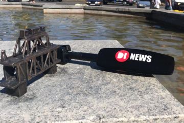 У Дніпрі відкрили першу бронзову мініскульптуру проєкту «Відчуй Дніпро» У Дніпрі відкрили першу бронзову мініскульптуру проєкту «Відчуй Дніпро»