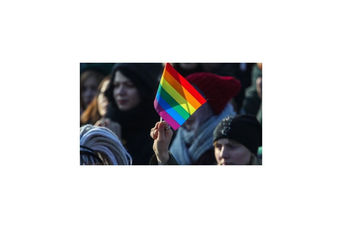 В Києві відбувся мітинг за права ЛГБТ В Києві відбувся мітинг за права ЛГБТ