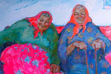 Персональна виставка живопису Юлії Левицької  «БАБУСІ» Персональна виставка живопису Юлії Левицької  «БАБУСІ»