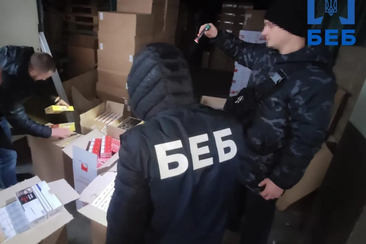 11,6 млн грн – вартість цигарок вилучених ТУ БЕБ в Одеській області