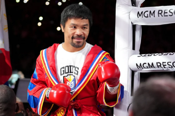 Пак’яо тріумфально повернувся у ринг, заробивши грошей для України Пак’яо тріумфально повернувся у ринг, заробивши грошей для України