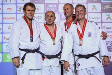 Чемпіонат світу з дзюдо , серед  майстрив  2019р. Марроко, Маракеш 100 кг. 1- мисце .Нугзар Месаблішвілі, Кіїв. Чемпіонат світу з дзюдо , серед  майстрив  2019р. Марроко, Маракеш 100 кг. 1- мисце .Нугзар Месаблішвілі, Кіїв.