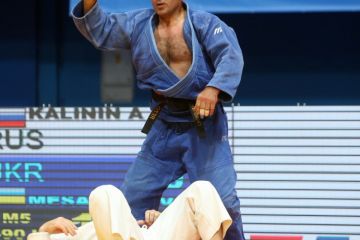 Чемпіонат світу з дзюдо , серед  майстрив  2019р. Марроко, Маракеш 100 кг. 1- мисце . Нугзар Месаблішвілі. Чемпіонат світу з дзюдо , серед  майстрив  2019р. Марроко, Маракеш 100 кг. 1- мисце . Нугзар Месаблішвілі.