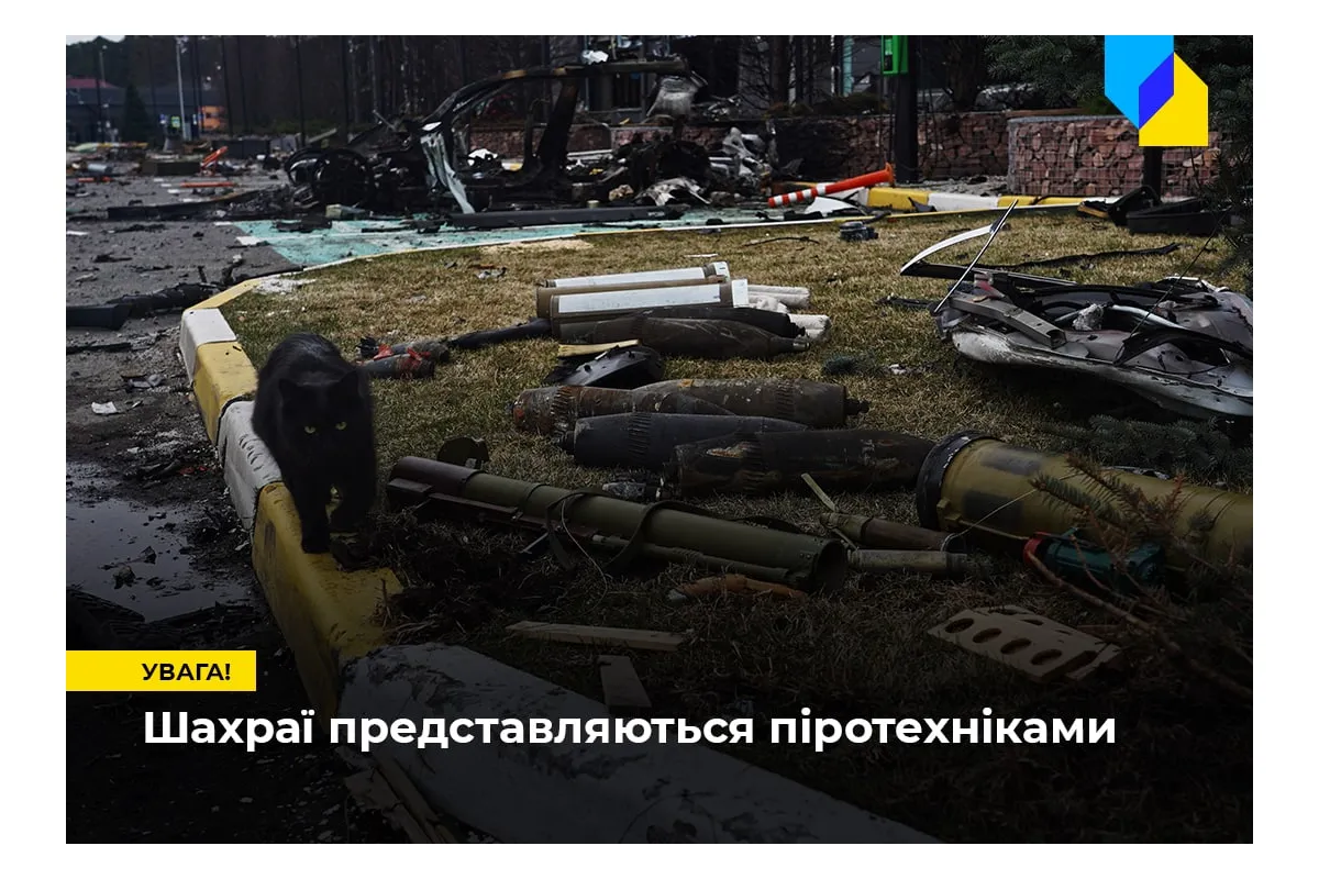 Російське вторгнення в Україну : Увага, шахраї! На Київщині людям за гроші пропонують розмінувати житло