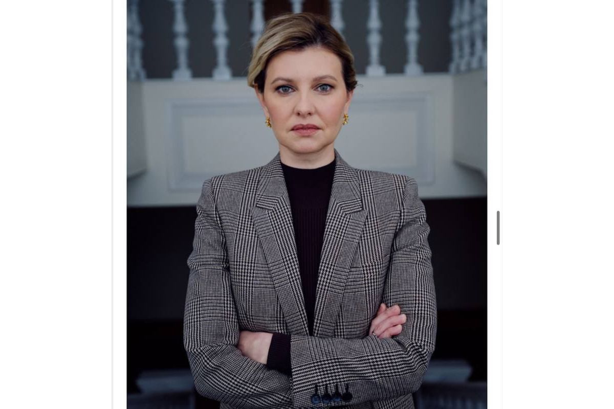 Олена Зеленська потрапила до списку 100 найвпливовіших людей планети від журналу Timе Олена Зеленська потрапила до списку 100 найвпливовіших людей планети від журналу Timе