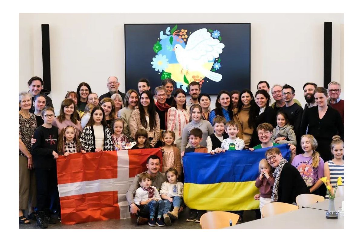 Українців шанують у містечку Нествід у Данії Українців шанують у містечку Нествід у Данії
