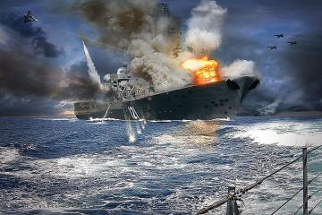 Рівно рік тому було потоплено РК «москву» Рівно рік тому було потоплено РК «москву»