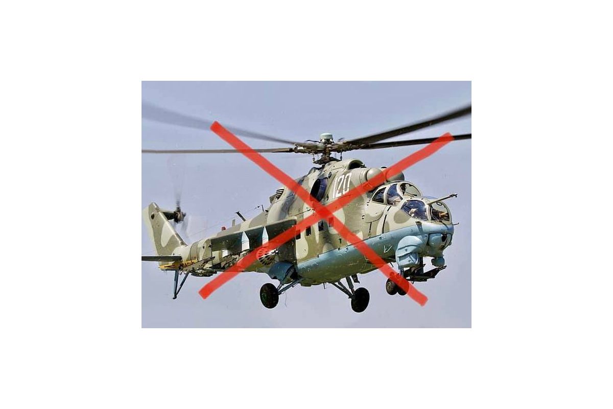 На Луганщині український зенітник збив російський Мі-24 На Луганщині український зенітник збив російський Мі-24
