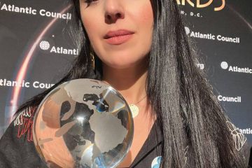 Наша неймовірна Джа отримала престижну нагороду від Атлантичної ради США!  Наша неймовірна Джа отримала престижну нагороду від Атлантичної ради США!