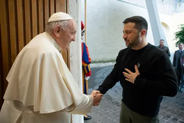 ​Зеленський у Ватикані зустрівся з Папою Римським Франциском