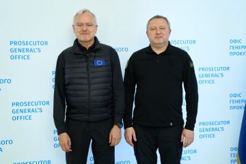 Андрій Костін обговорив з Головою Служби зовнішньополітичних інструментів Єврокомісії Петером Вагнером шляхи посилення співпраці Андрій Костін обговорив з Головою Служби зовнішньополітичних інструментів Єврокомісії Петером Вагнером шляхи посилення співпраці