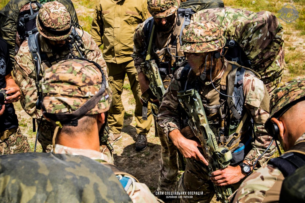 В ССО України відбулись змагання на кращу групу спеціального призначення