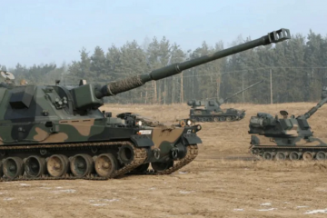 Польща передала Україні нову партію гаубиць Krab Польща передала Україні нову партію гаубиць Krab