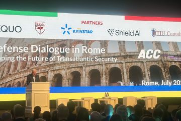 Нова книга Юрія ЩЕРБАКА представлена у Римі на міжнародній конференції з питань відновлення України URC 2025 Нова книга Юрія ЩЕРБАКА представлена у Римі на міжнародній конференції з питань відновлення України URC 2025