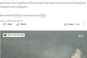США з весни намагаються домогтися від Єгипту початку постачання озброєнь Україні, але Каїр не піддається тиску, – The Wall Street Journal США з весни намагаються домогтися від Єгипту початку постачання озброєнь Україні, але Каїр не піддається тиску, – The Wall Street Journal