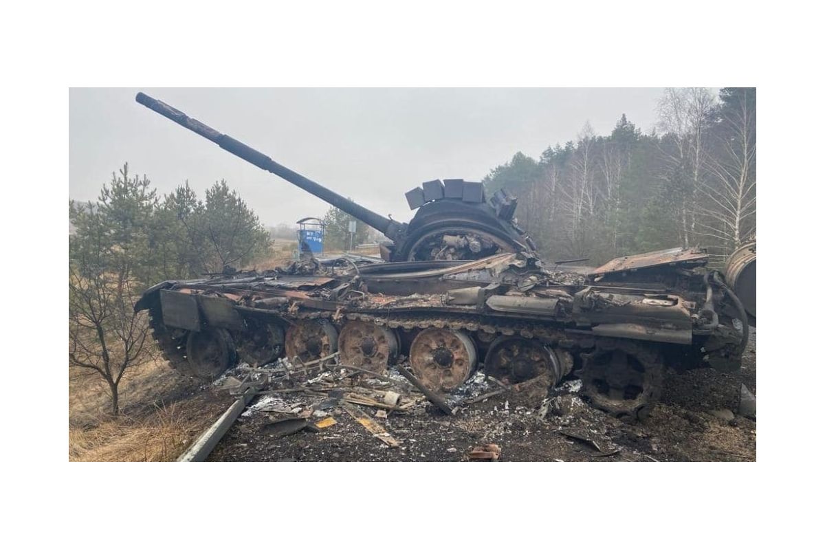 ЗСУ розбили на Харківщині танкову армію рф, яку було створено для протидії НАТО – британська розвідка ЗСУ розбили на Харківщині танкову армію рф, яку було створено для протидії НАТО – британська розвідка