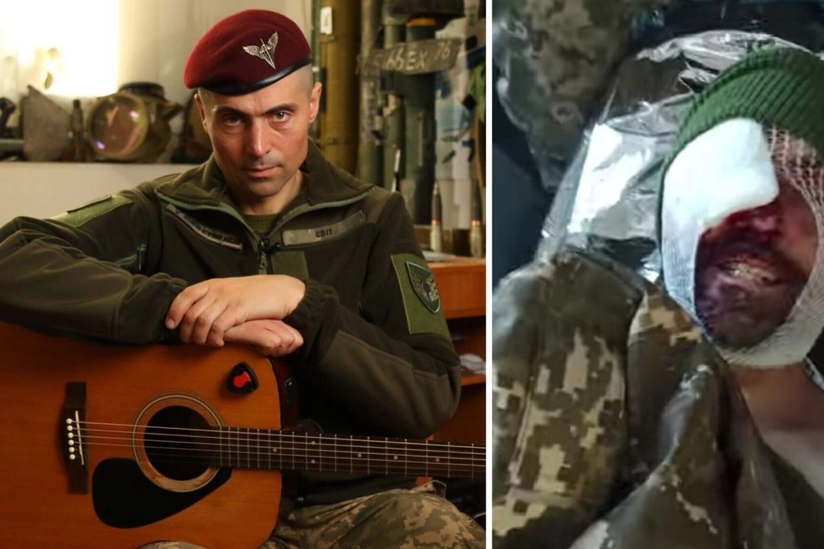 У боях за Соледар Дмитро Лінартович, український актор і доброволець, отримав важке поранення У боях за Соледар Дмитро Лінартович, український актор і доброволець, отримав важке поранення