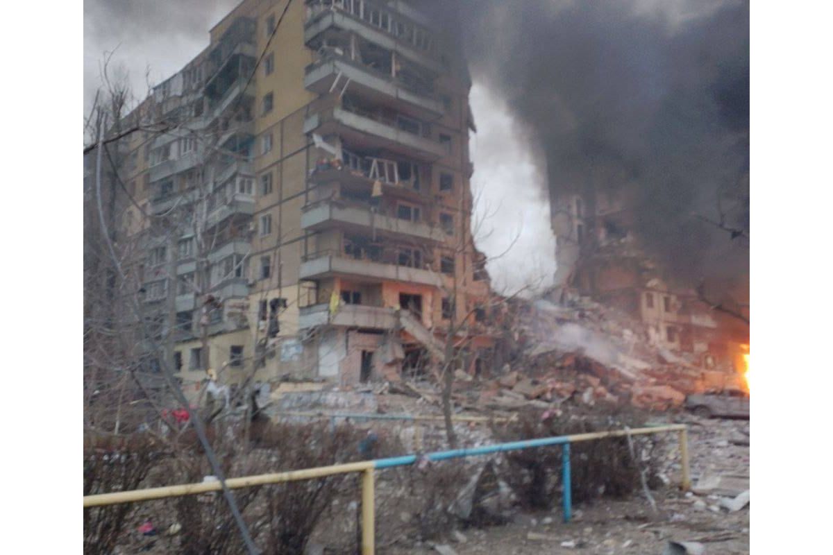 У Дніпрі влучання в багатоквартирний будинок — заступник голови ОП Тимошенко У Дніпрі влучання в багатоквартирний будинок — заступник голови ОП Тимошенко