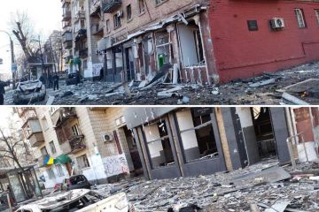 🔴 У Києві ворожий снаряд влучив у двір будинку у Подільському районі 🔴 У Києві ворожий снаряд влучив у двір будинку у Подільському районі