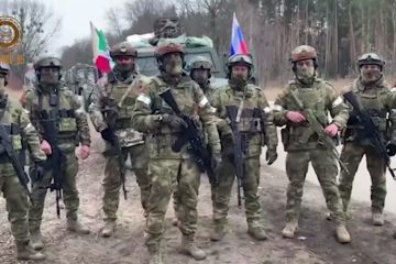 🟥 "Кадирівці" не йдуть воювати на передову, а лише займаються зачистками та терором на вже окупованих територіях 🟥 "Кадирівці" не йдуть воювати на передову, а лише займаються зачистками та терором на вже окупованих територіях