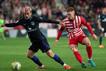 Примера. Жирона - Атлетико 0:1. Цыганков активен, но партнеры не достояли Примера. Жирона - Атлетико 0:1. Цыганков активен, но партнеры не достояли