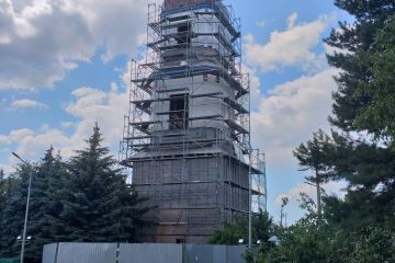 У Новомосковську поновлена реставрація унікального собору У Новомосковську поновлена реставрація унікального собору