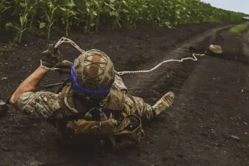 ​В ході контрнаступу українські військові деколи зустрічають по 5 ворожих мін на 1 квадратний метр території