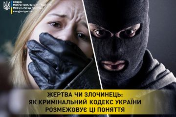 Жертва чи злочинець: як кримінальний кодекс України розмежовує ці поняття Жертва чи злочинець: як кримінальний кодекс України розмежовує ці поняття