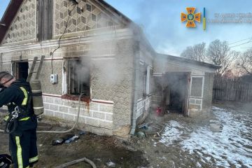 На Волині у вогні загинула сім'я На Волині у вогні загинула сім'я