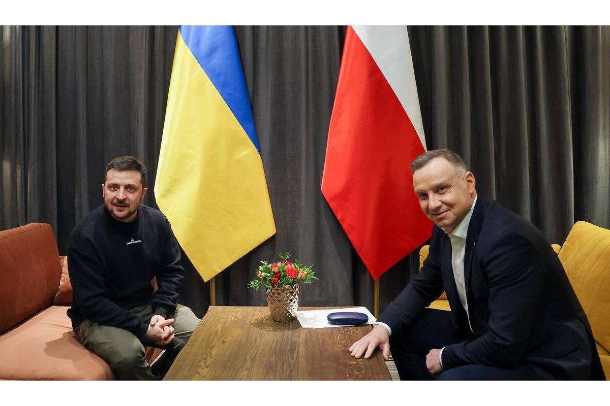 Президент ЗЕЛЕНСЬКИЙ: «Маємо повне взаєморозуміння із польськими братами» Президент ЗЕЛЕНСЬКИЙ: «Маємо повне взаєморозуміння із польськими братами»
