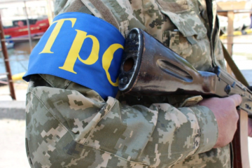 Майже 100 тис. добровольців вступили до лав Сил територіальної оборони ЗСУ у перші тижні повномасштабного вторгнення росії в Україну Майже 100 тис. добровольців вступили до лав Сил територіальної оборони ЗСУ у перші тижні повномасштабного вторгнення росії в Україну