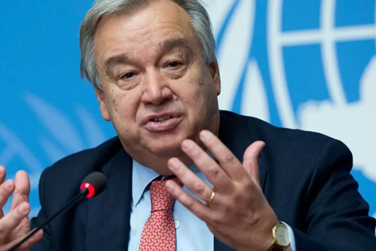 Генеральний секретар ООН, Антоніу Гутерріш, засудив спроби Росії провести свої президентські вибори на окупованих територіях України Генеральний секретар ООН, Антоніу Гутерріш, засудив спроби Росії провести свої президентські вибори на окупованих територіях України