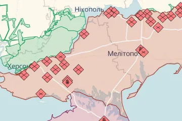 ​За даними ГУР, на окупованих територіях Запорізької та Херсонської областей залишається 152 тисячі російських військових