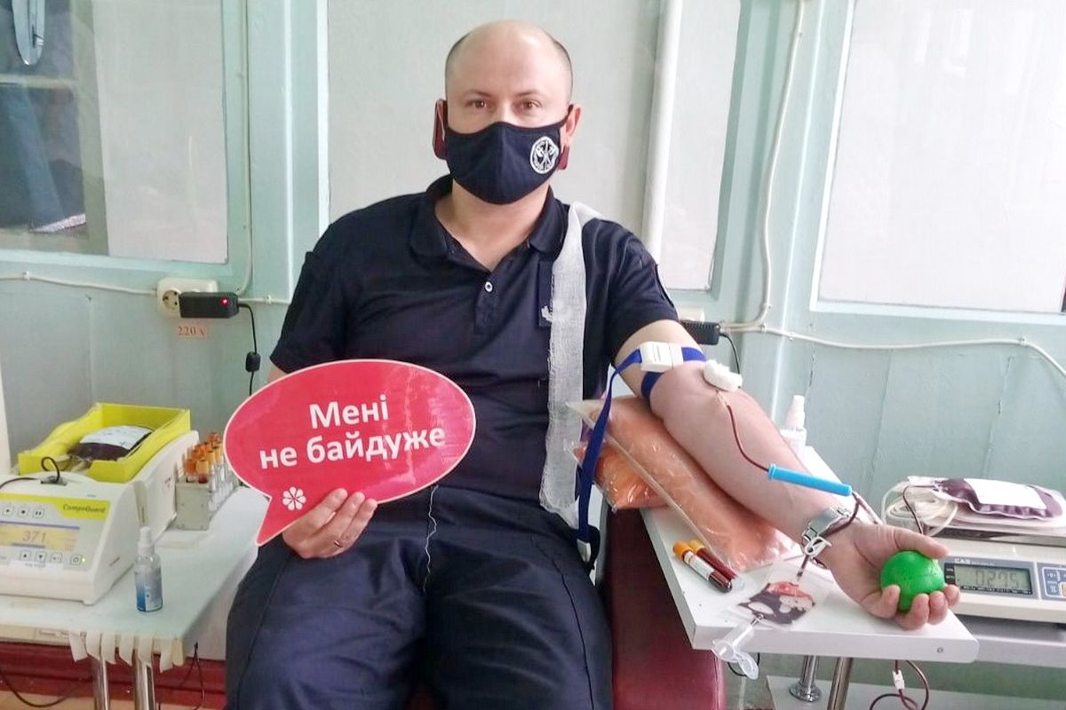Кожен десятий співробітник та працівник Служби судової охорони – донор Кожен десятий співробітник та працівник Служби судової охорони – донор