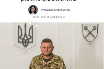 В інтерв'ю The Washington Post Головнокомандувач ЗСУ також заявив, що лише нам вирішувати, як вбивати ворога В інтерв'ю The Washington Post Головнокомандувач ЗСУ також заявив, що лише нам вирішувати, як вбивати ворога