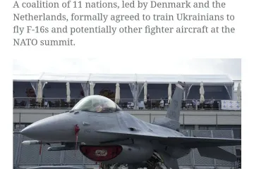 ​США досі не дали добро на навчання українських пілотів літаками F-16, — Politico