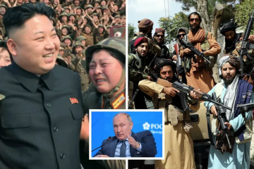 Росія знайшла нових союзників: співпрацюватиме з талібами та КНДР Росія знайшла нових союзників: співпрацюватиме з талібами та КНДР