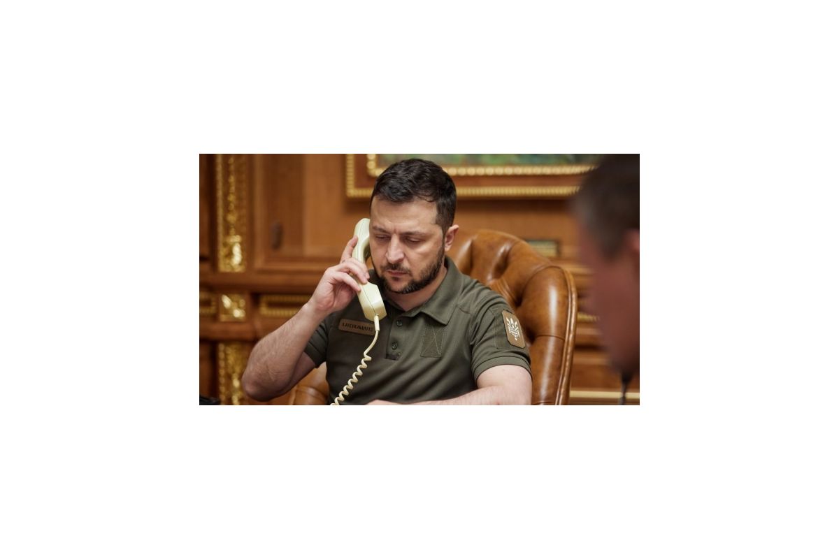 Володимир Зеленський подякував Джо Байдену Володимир Зеленський подякував Джо Байдену